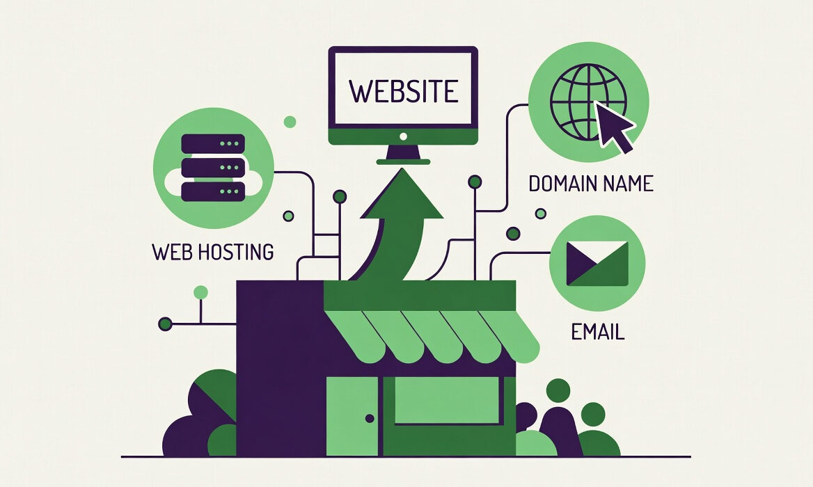 Best web hosting for small businesses in Africa - African entrepreneur working on laptop